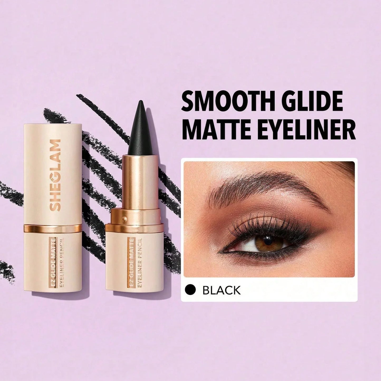Buy One Get One "SHEGLAM EZ Glide Matte Eyeliner Pencil"