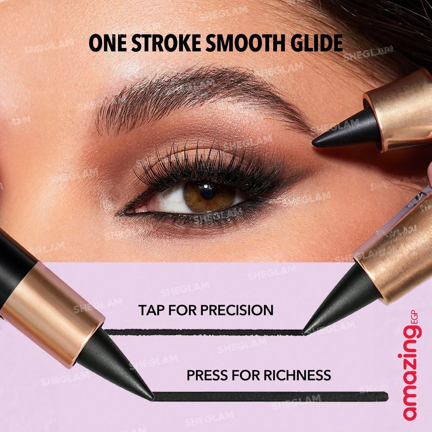 Buy One Get One "SHEGLAM EZ Glide Matte Eyeliner Pencil"