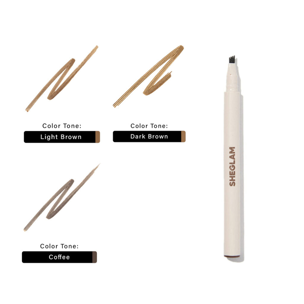 Double Ended Eyeliner + Eyebrow Pencil (Sheglam Bundle)