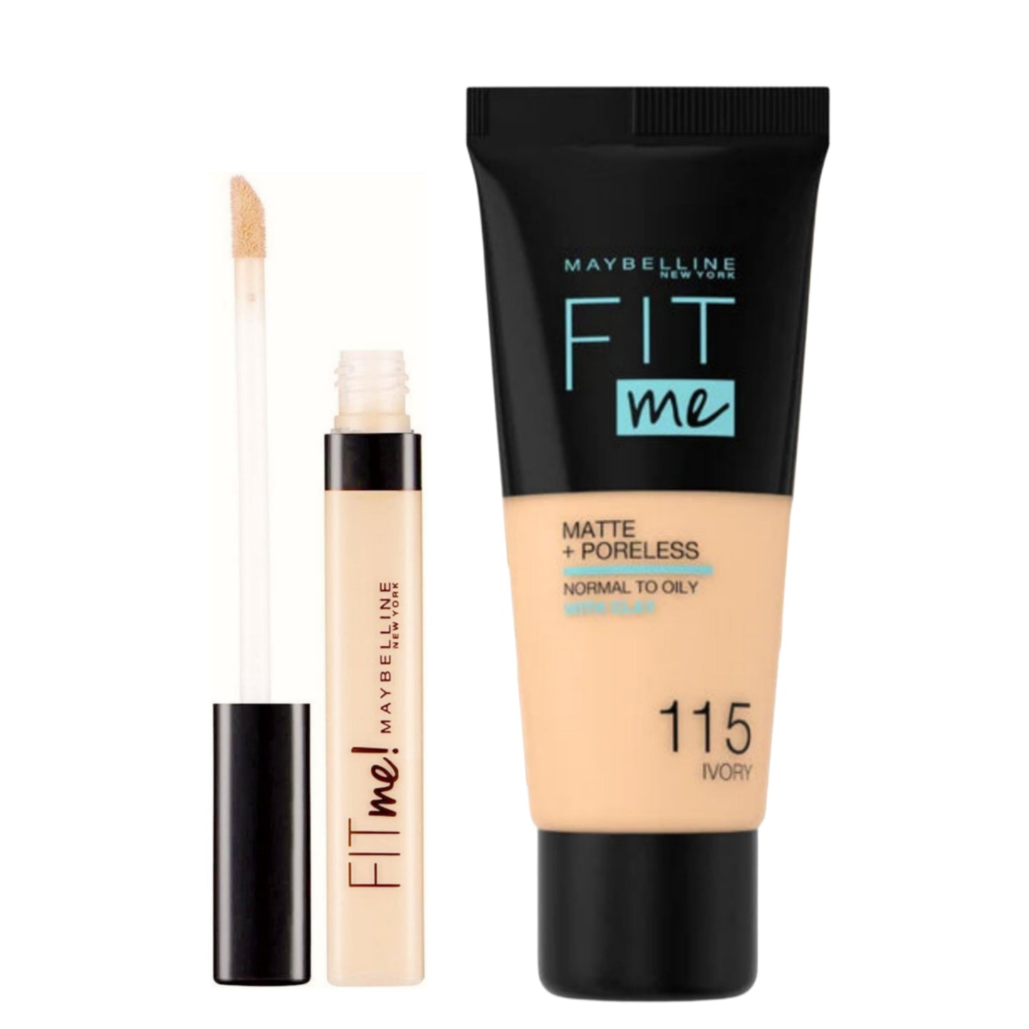 Buy 1 Get 1 Free Offer "2 pieces" Fitme Foundation & Fitme Concealer