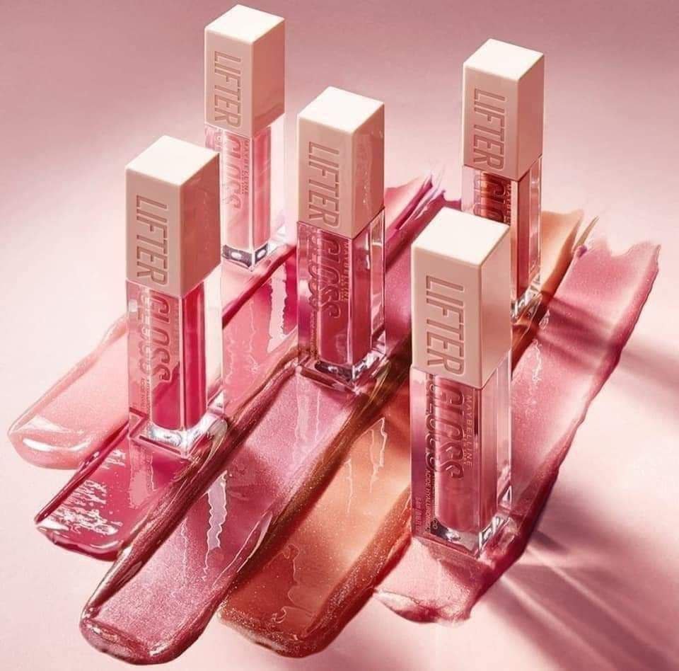 Buy 1 Get 2 Free ( 3 pieces ) Maybelline Lifter Gloss - With Hyaluronic Acid, Hydrating Lip Gloss, Plumping Lip Balm