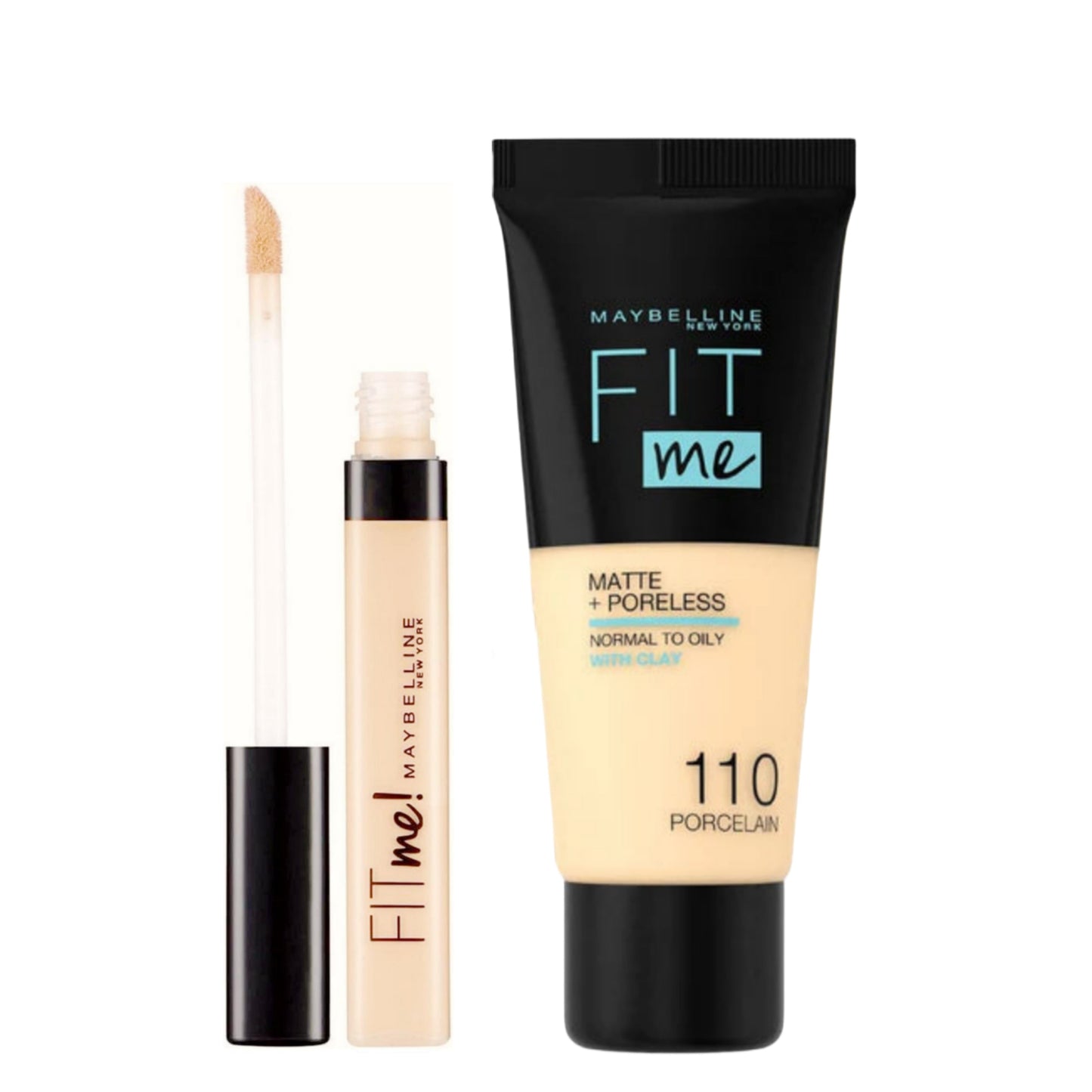 Buy 1 Get 1 Free Offer "2 pieces" Fitme Foundation & Fitme Concealer