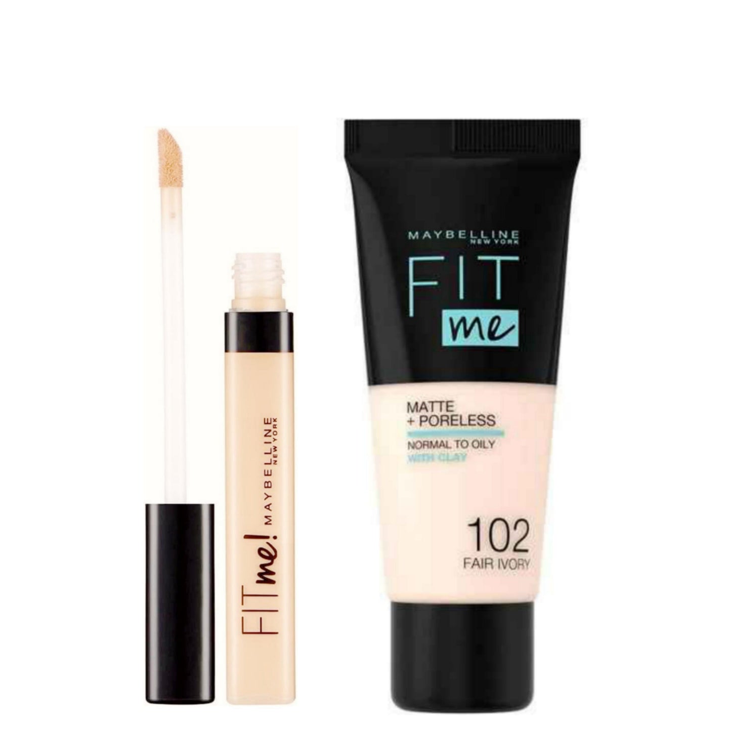 Buy 1 Get 1 Free Offer "2 pieces" Fitme Foundation & Fitme Concealer