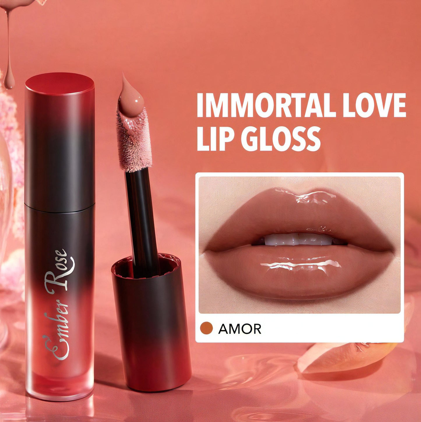 Sheglam Ember Rose Lip Gloss Offer "Buy One Get One Free"