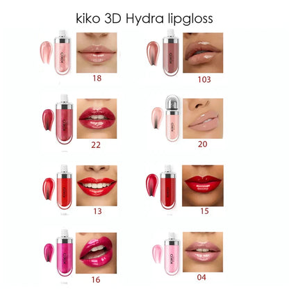 KIKO Bundle 5 pieces " Foundation, Lip gloss, kiko double, Mascara and Eyeliner "