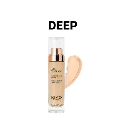KIKO Bundle 5 pieces " Foundation, Lip gloss, kiko double, Mascara and Eyeliner "
