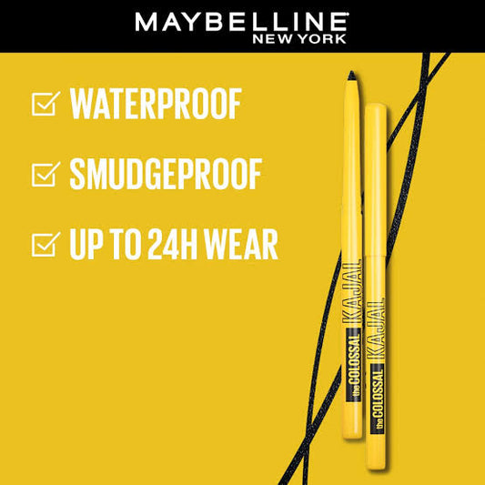 Maybelline Colossal Kajal Argan Oil Eyeliner Kohl Eye Pencils