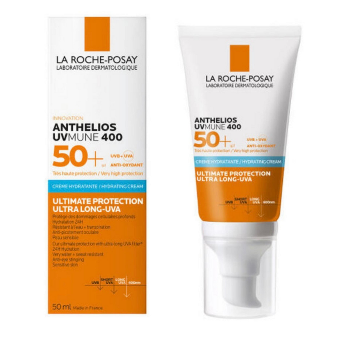 LA ROCHE-POSAY ANTHELIOS UVMUNE 400 CREAM SPF50+ - 50ML |