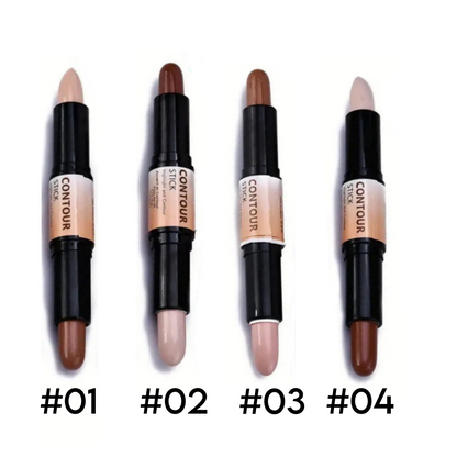 Buy 1 Get 1 Free " 2pieces " Double Headed Contour& Concealer Stick