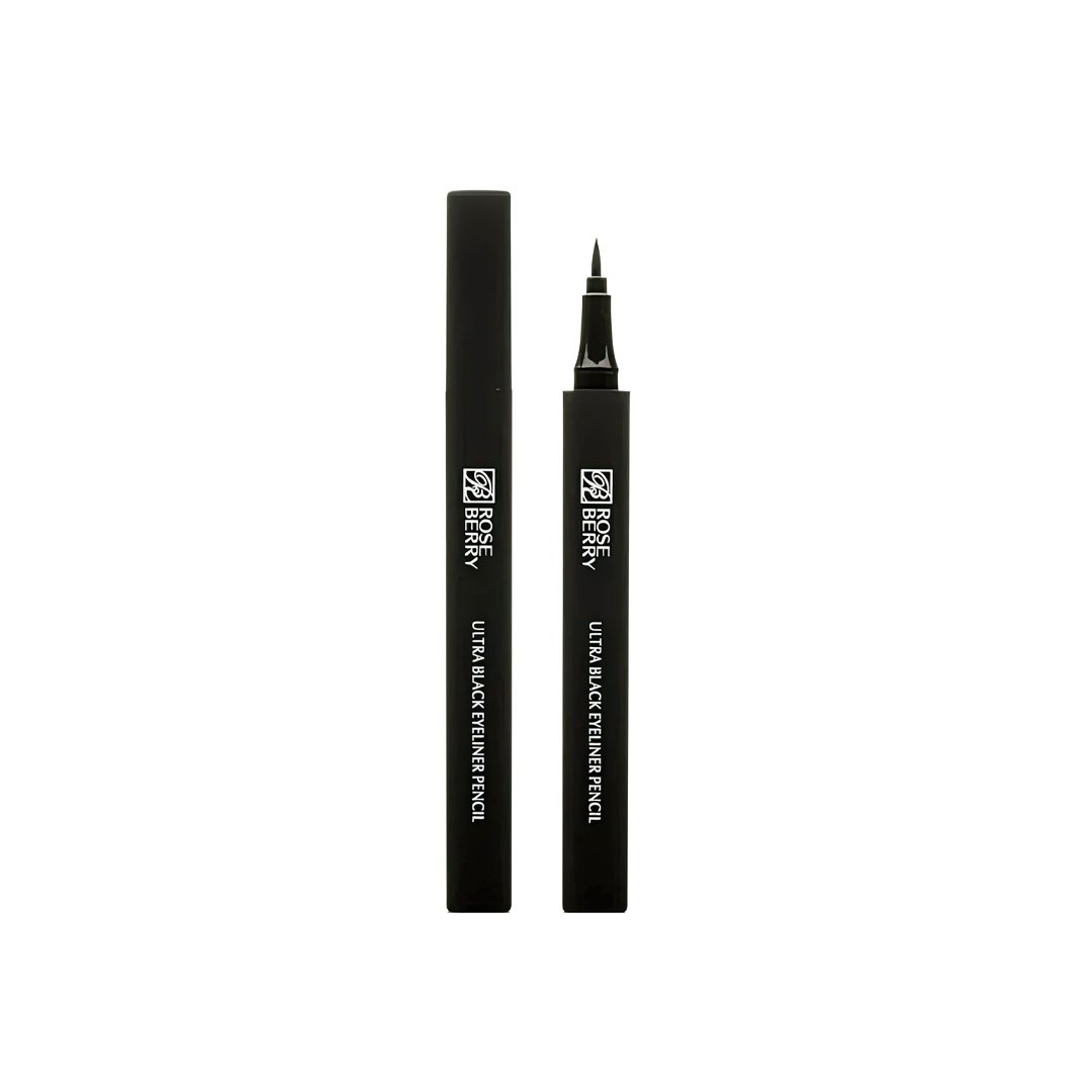 Rose Berry Ultra black Eyeliner Pencil