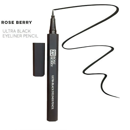 Rose Berry Ultra black Eyeliner Pencil